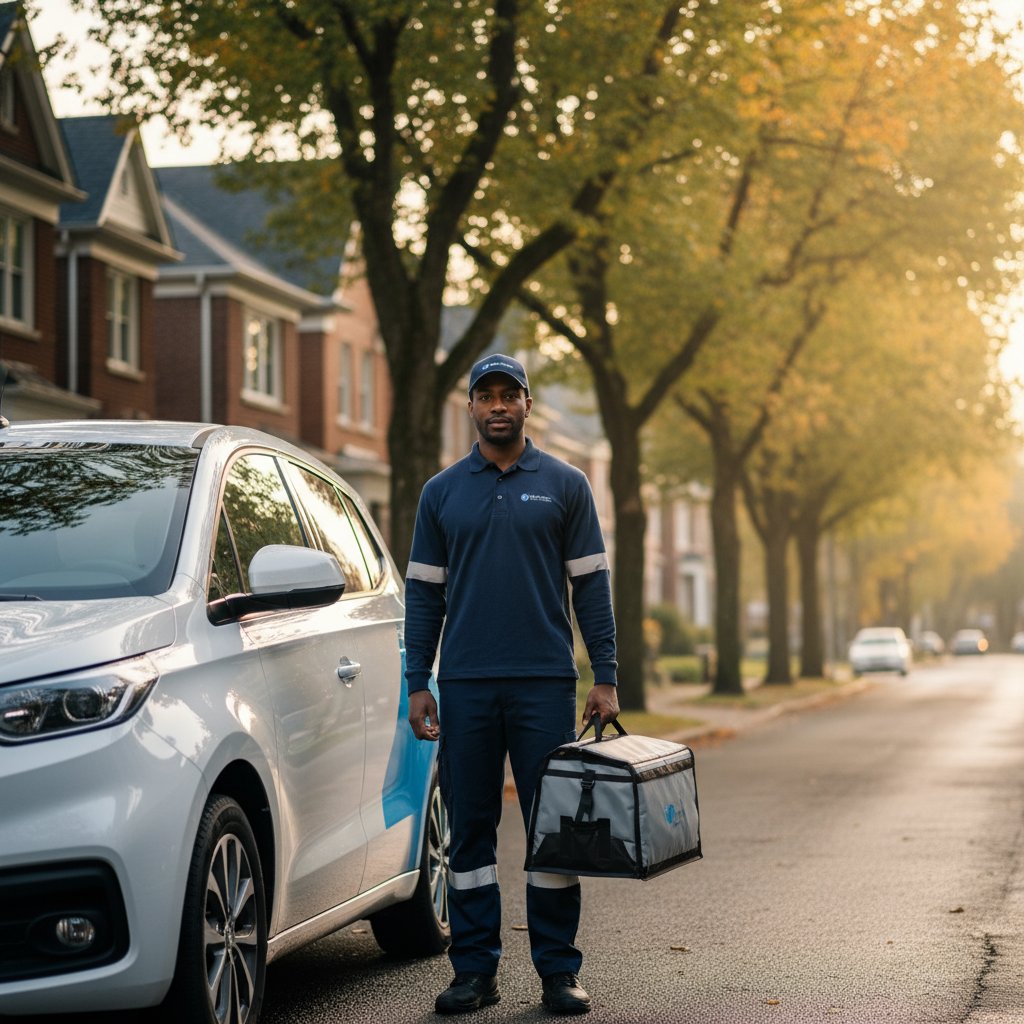 Członkowie klubu NestPowerPath korzystający ze zniżek na lokalne usługi w Warszawie
